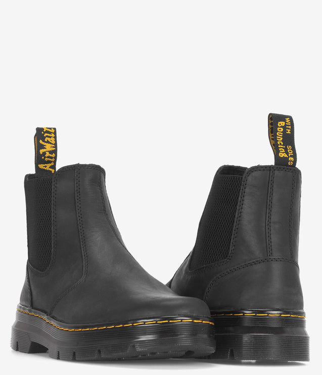 Dr. Martens Embury Leather Casual Chelsea Boot - Black