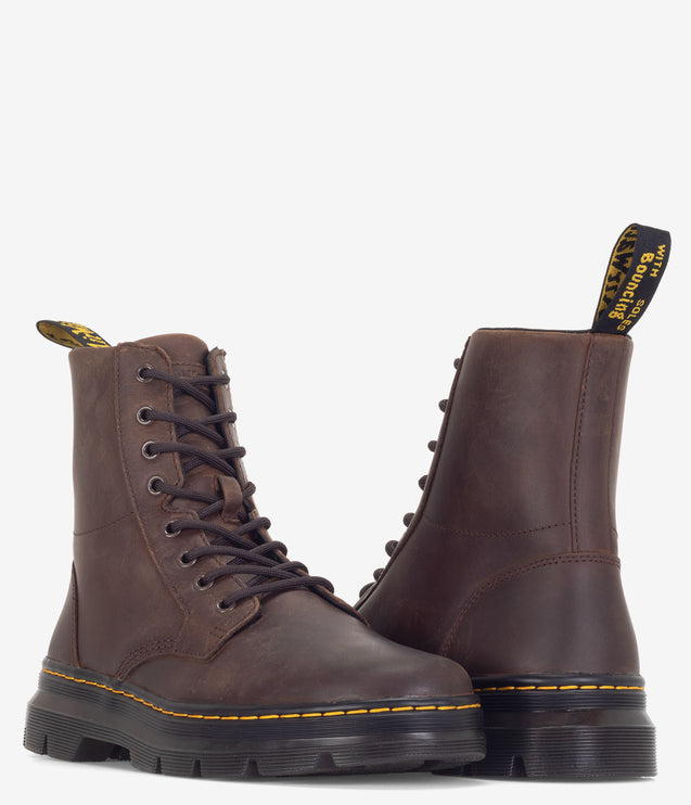 Dr. Martens Combs Crazy Horse Leather Boot - Gaucho