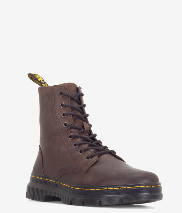 Dr. Martens Combs Crazy Horse Leather Boot - Gaucho