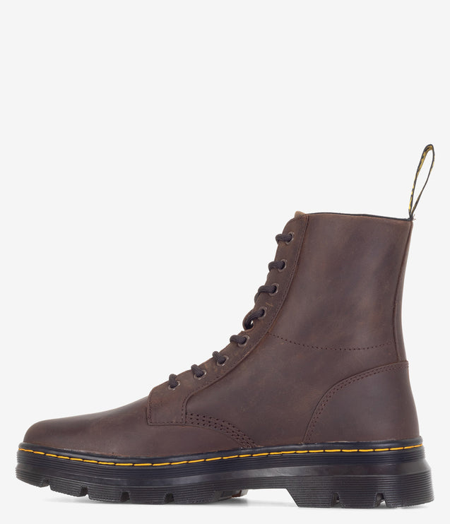 Dr. Martens Combs Crazy Horse Leather Boot - Gaucho