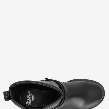 Dr. Martens Anistone Harness Leather Boots - Black