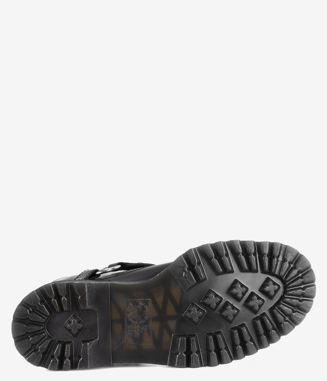 Dr. Martens Anistone Harness Leather Boots - Black