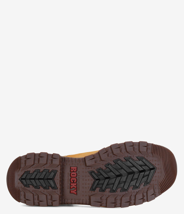 Rocky Rams Horn Waterproof Composite Toe Work Boot - Wheat