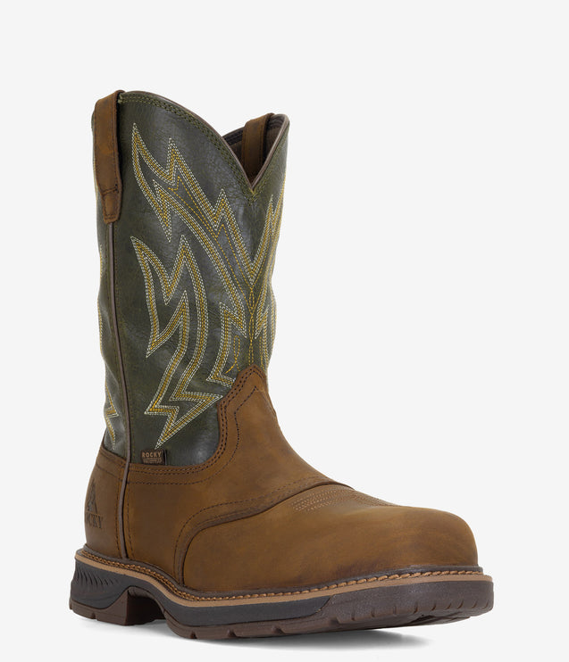 Rocky Ride LTE Carbon Toe WP Western Boot - Men
