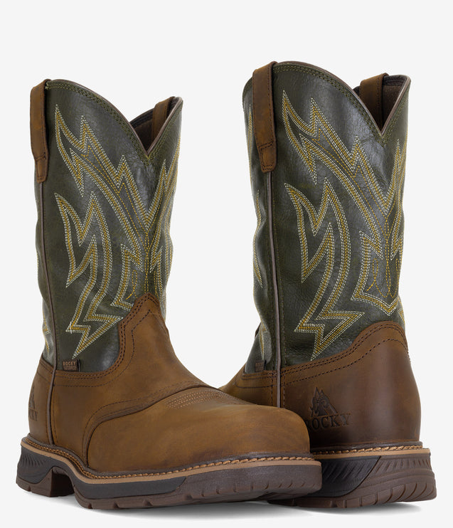Rocky Ride LTE Carbon Toe WP Western Boot - Men