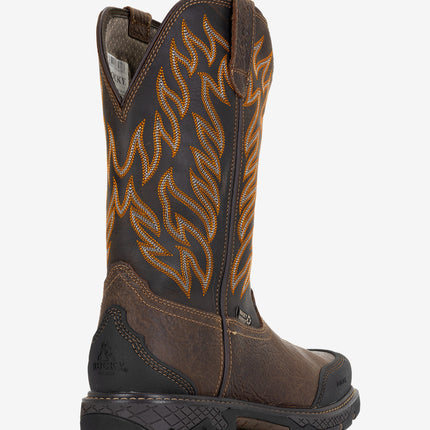 Rocky IronHawk Composite Toe Western Boot - Tobacco
