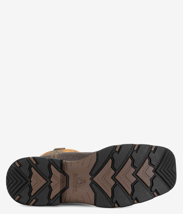 Rocky IronHawk Composite Toe Western Boot - Tobacco