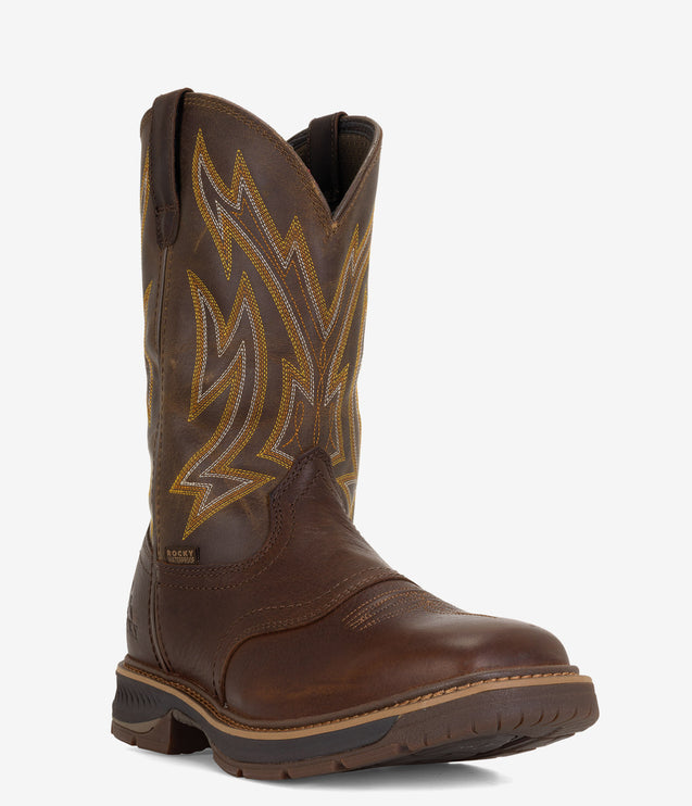 Rocky Ride LTE Waterproof Western Boot - Men