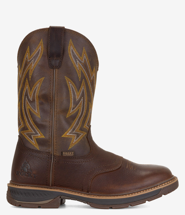 Rocky Ride LTE Waterproof Western Boot - Men