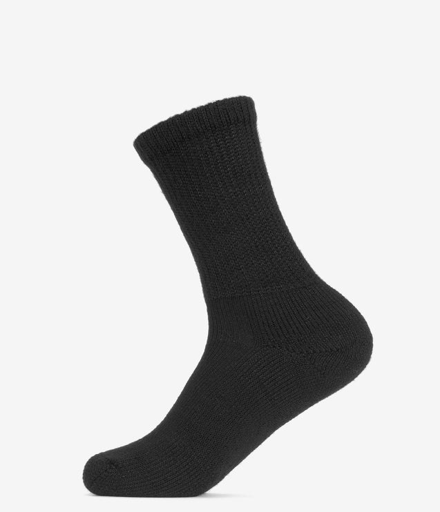 Thorlo WGX Uniform Crew Socks - Black