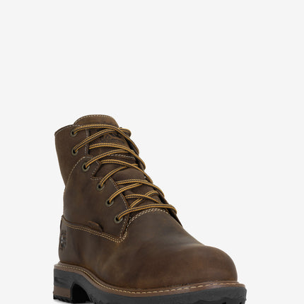 Timberland PRO Hightower 6" Alloy Toe Waterproof Work Boot - Darkbrown
