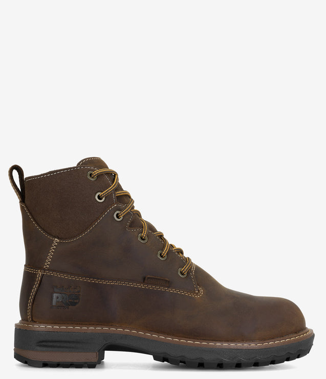 Timberland PRO Hightower 6" Alloy Toe Waterproof Work Boot - Darkbrown