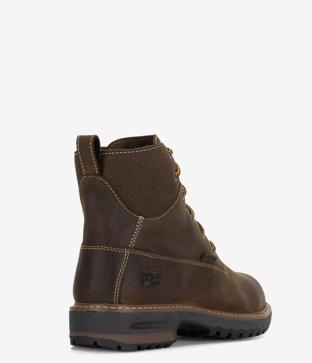 Timberland PRO Hightower 6" Alloy Toe Waterproof Work Boot - Darkbrown