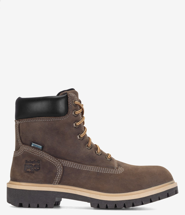 Timberland PRO Direct Attach 6" Steel Toe Waterproof Insulated Work Boot - Turkish Coffee