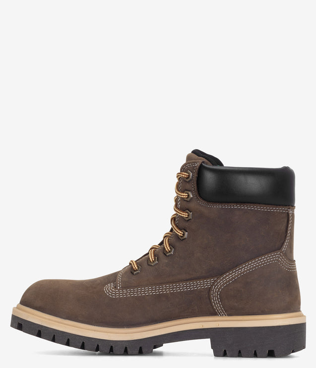 Timberland PRO Direct Attach 6" Steel Toe Waterproof Insulated Work Boot - Turkish Coffee
