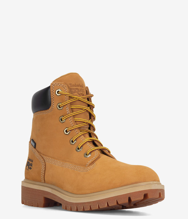 Timberland PRO Direct Attach 6" Waterproof Insulated Work Boot - Wheat