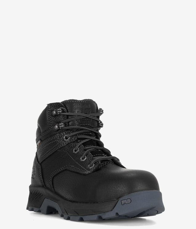 Timberland PRO TiTAN EV 6" Waterproof Comp-Toe Work Boot - Black
