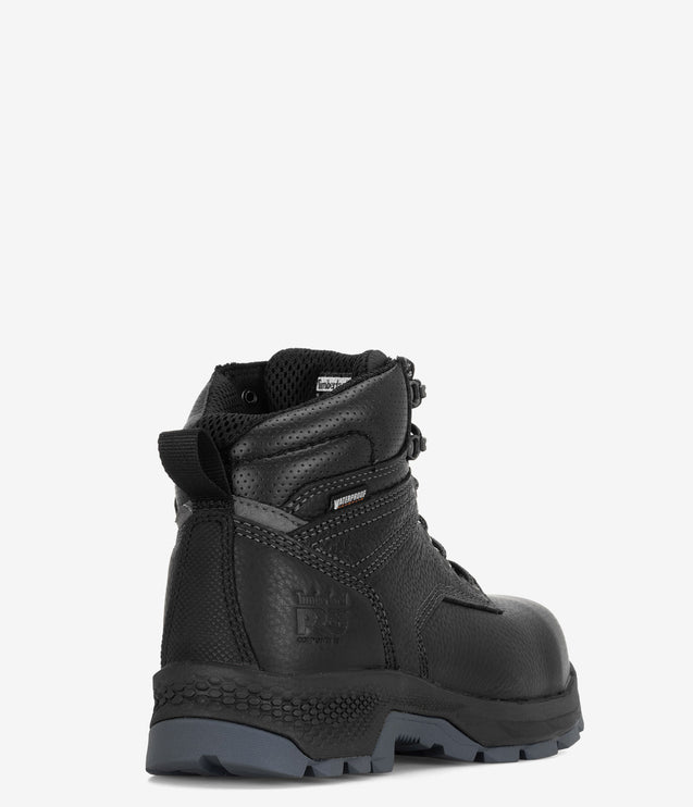 Timberland PRO TiTAN EV 6" Waterproof Comp-Toe Work Boot - Black