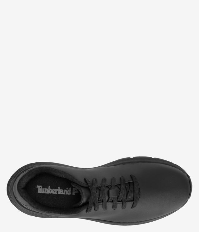 Timberland PRO Power Shift Slip-Resistant Leather Work Sneaker - Black