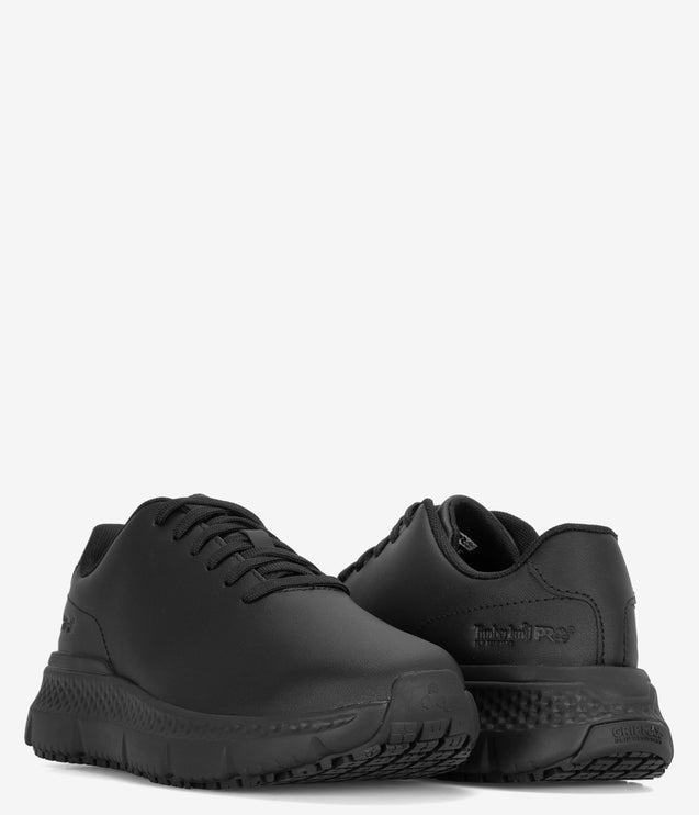 Timberland PRO Power Shift Slip-Resistant Leather Work Sneaker - Black
