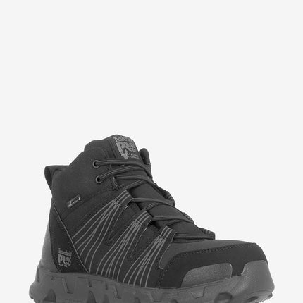 Timberland PRO Powertrain Alloy Safety Toe ESD Mid Work Boot - Black
