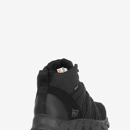 Timberland PRO Powertrain Alloy Safety Toe ESD Mid Work Boot - Black