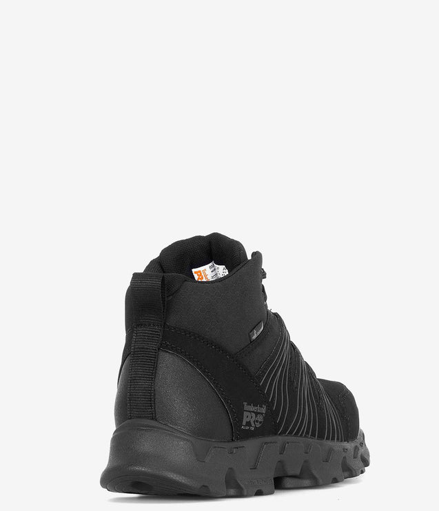Timberland PRO Powertrain Alloy Safety Toe ESD Mid Work Boot - Black