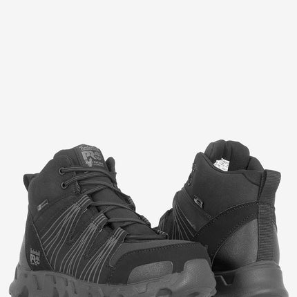 Timberland PRO Powertrain Alloy Safety Toe ESD Mid Work Boot - Black