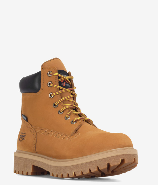 Timberland PRO Direct Attach 6" Waterproof Steel Toe Work Boot - Wheat