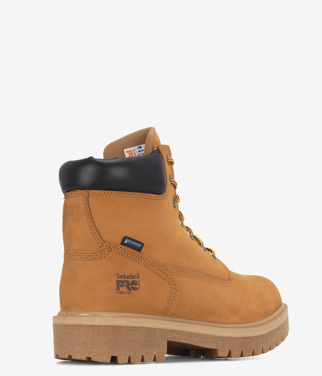 Timberland PRO Direct Attach 6" Waterproof Steel Toe Work Boot - Wheat