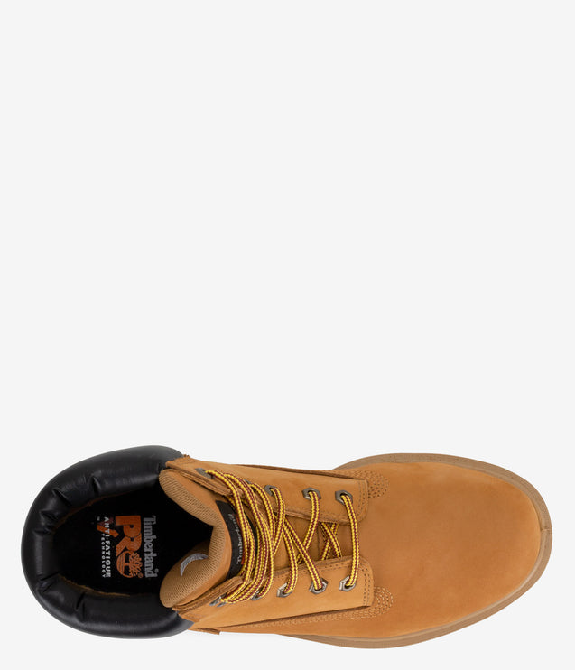Timberland PRO Direct Attach 6" Waterproof Steel Toe Work Boot - Wheat