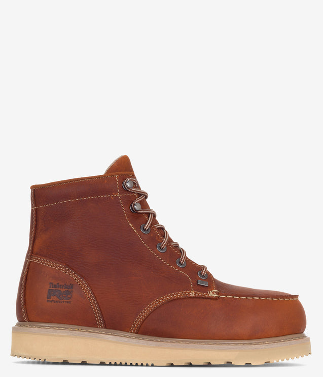 Timberland PRO Barstow Wedge Alloy Safety Toe Boot - Rust