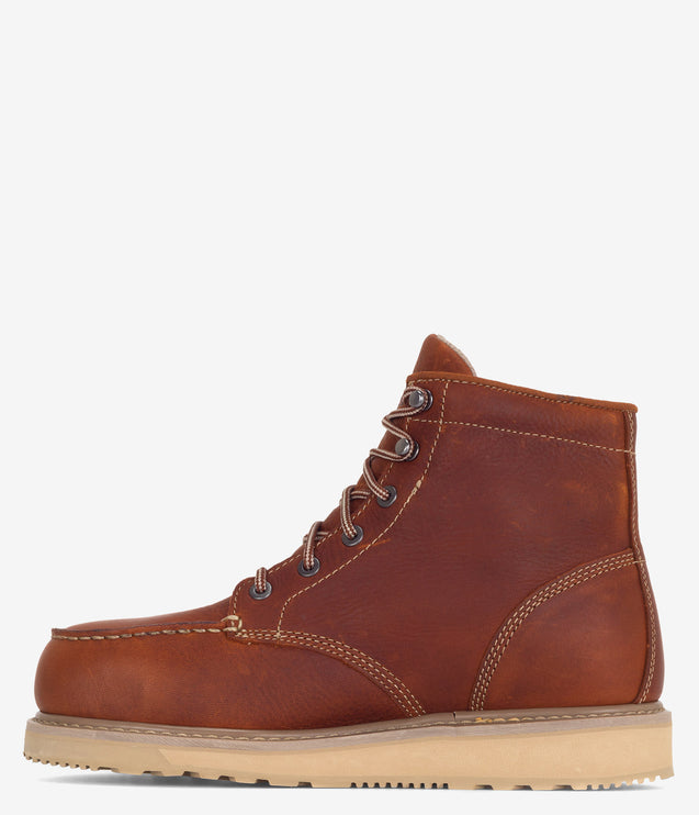 Timberland PRO Barstow Wedge Alloy Safety Toe Boot - Rust