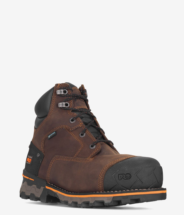 Timberland PRO Boondock 6" Composite Safety Toe WP Work Boot - Brown