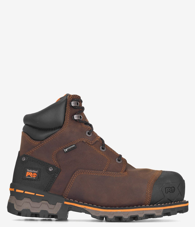 Timberland PRO Boondock 6" Composite Safety Toe WP Work Boot - Brown
