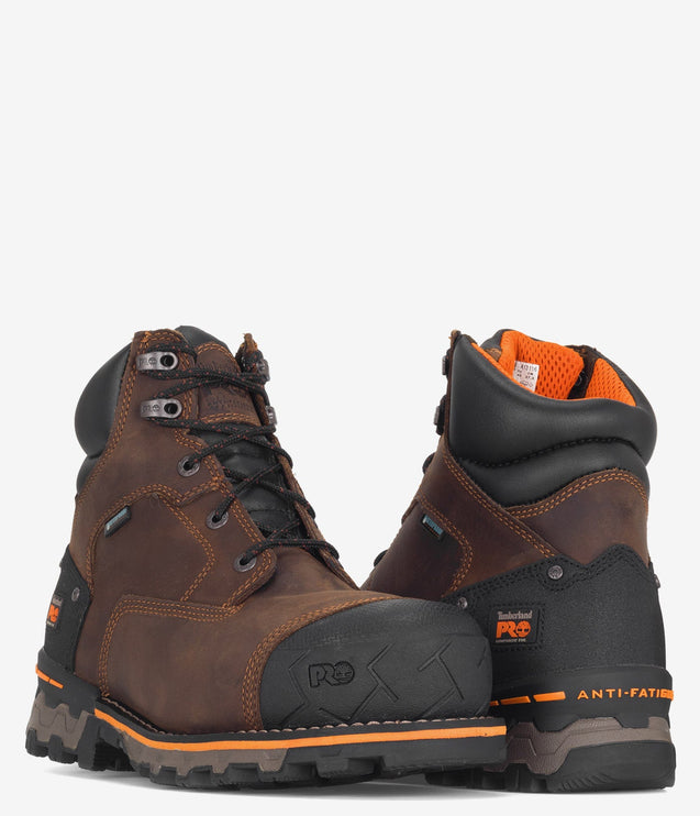 Timberland PRO Boondock 6" Composite Safety Toe WP Work Boot - Brown