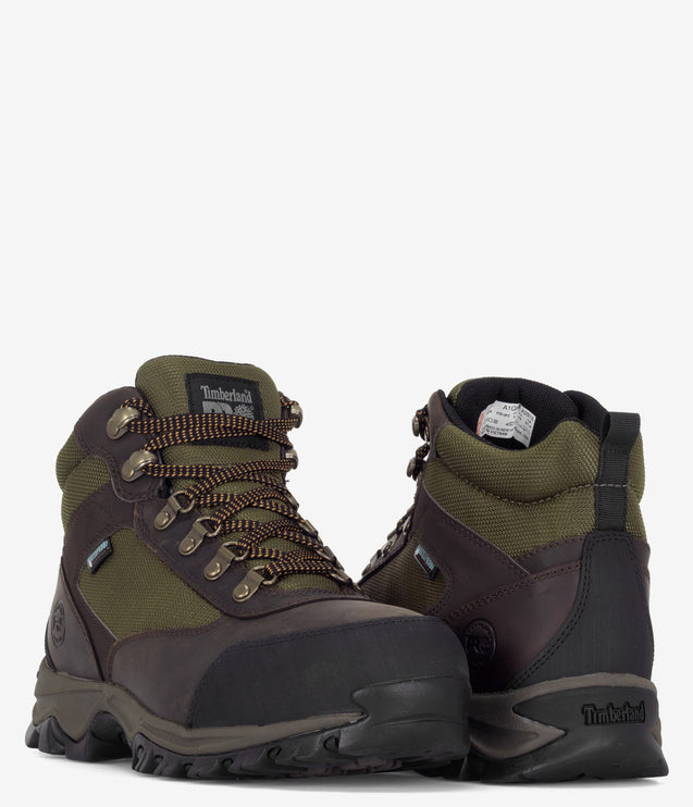 Timberland PRO Keele Ridge Steel Toe Waterproof Boot - Brown/Green