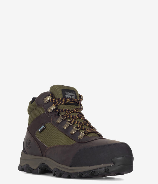 Timberland PRO Keele Ridge Steel Toe Waterproof Boot - Brown/Green