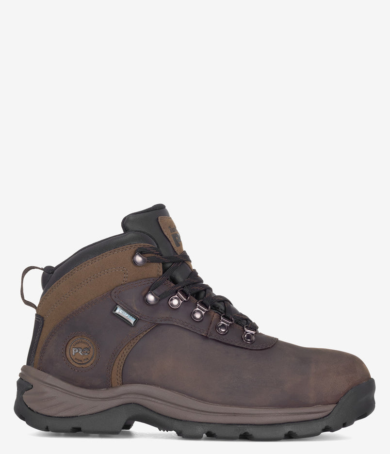 Timberland PRO Flume Waterproof Safety Toe Boot - Brown