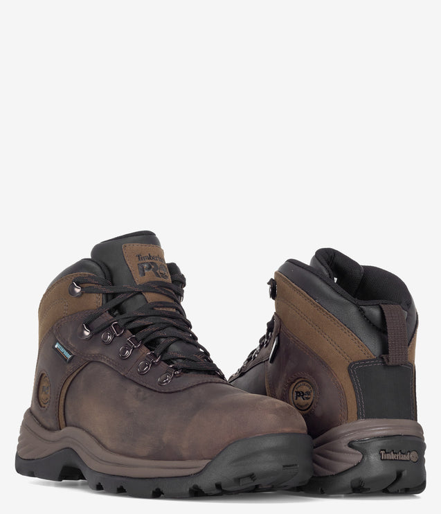 Timberland PRO Flume Waterproof Safety Toe Boot - Brown