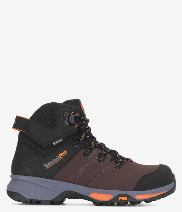 Timberland PRO Switchback Composite Toe WP Work Hiker - Brown/Orange
