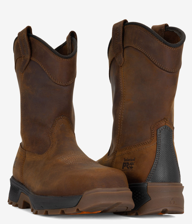 Timberland PRO TiTAN EV Pull-On Composite Toe Work Boot - Brown
