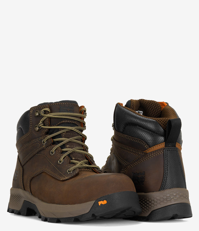 Timberland PRO TiTAN EV 6" Composite Toe Work Boot - Brown
