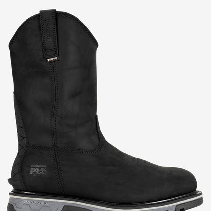 Timberland PRO True Grit Composite Toe WP Pull-On Boot - Black
