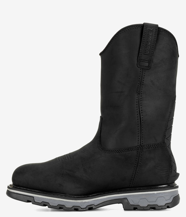 Timberland PRO True Grit Composite Toe WP Pull-On Boot - Black