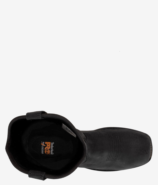 Timberland PRO True Grit Composite Toe WP Pull-On Boot - Black