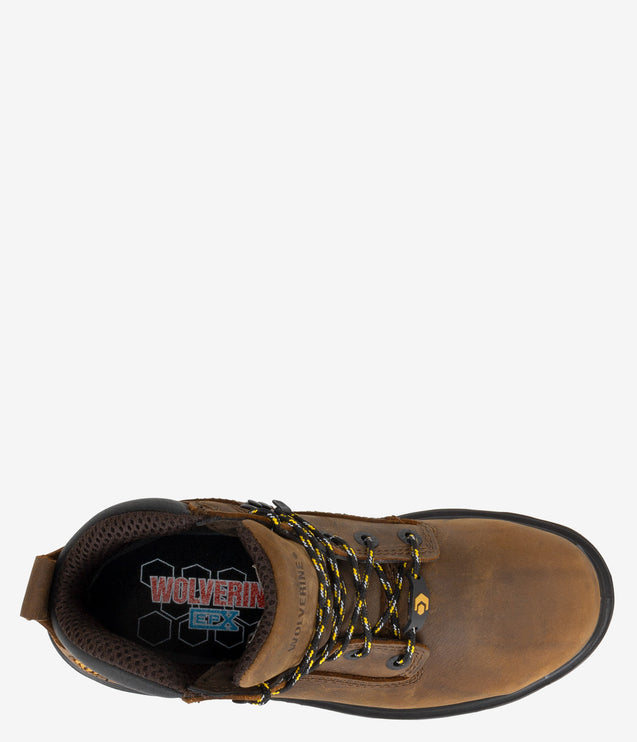Wolverine I-90 EPX CarbonMAX Safety Toe Waterproof Boot - Brown
