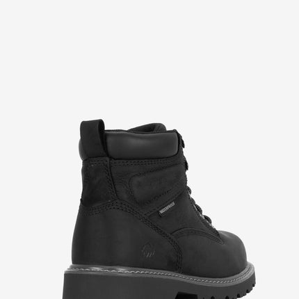 Wolverine Floorhand 6" Safety Toe Waterproof Boot - Black