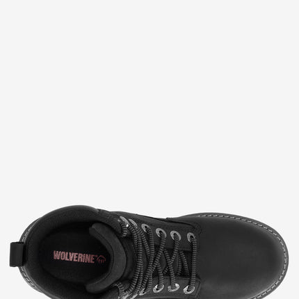 Wolverine Floorhand 6" Safety Toe Waterproof Boot - Black