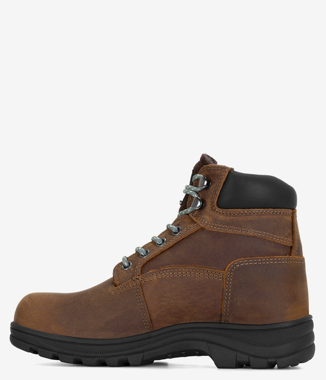 Wolverine Carlsbad 6" Steel Toe Work Boot - Brown